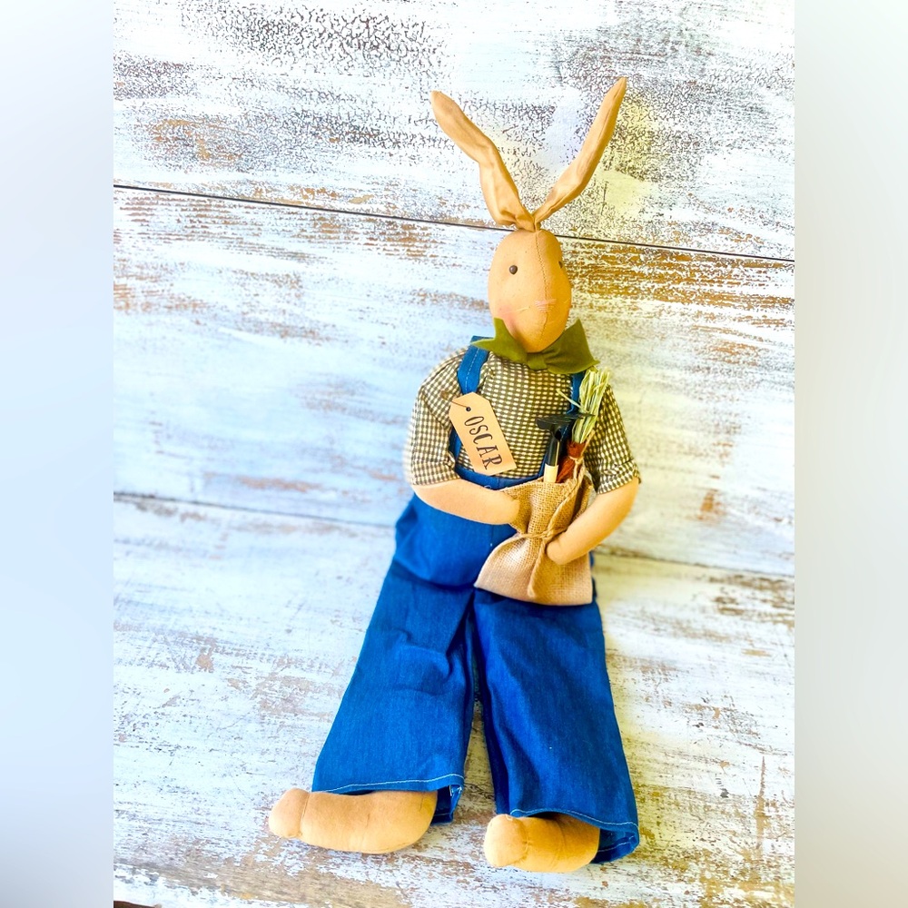Farmer Oscar Bunny Doll